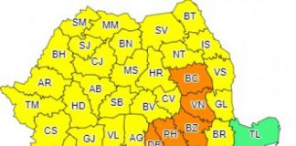 Buzăul, sub cod portocaliu de furtuni