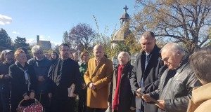Monument dedicat primului globe- trotter român, Dumitru Dan, în Cimitirul Eroilor din Buzău