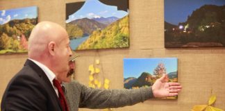 Peisaje din natură, surprinse de un pădurar. Consiliul Județean l-a spijinit să organizeze o expoziție