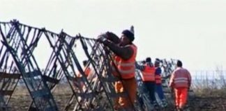 Parazăpezile de pe drumul european au fost furate