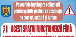 Cluburile și restaurantele nesigure la incendiu vor fi amendate dacă n-au panouri de avertizare