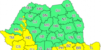 Buzăul rămâne sub atenționare de cod galben