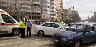 Viceprimarul de la Posta Calnau, implicat intr-un accident rutier pe Unirii