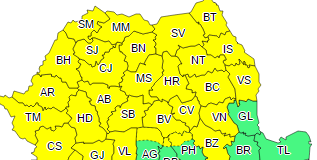 Vremea se schimbă radical!