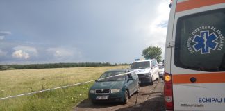 Bărbat găsit mort intr-o mașina, pe Șoseaua de centura