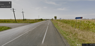 Intersecţia de pe DN2 E85 către localitatea Florica, reconfigurată