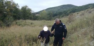 Septuagenar rătăcit într-o zona muntoasă din județul Buzău
