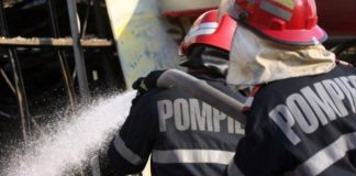 Incendiu la un transformator electric langa Liceul Contactoare