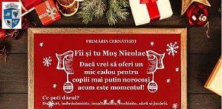 Campanie de suflet demarată de primarul din Cernătești