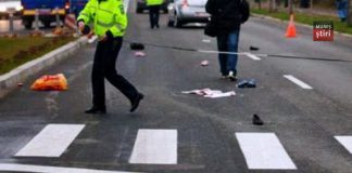 Pieton accidentat pe trecerea de pietoni la Siriu