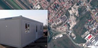 Locuinte modulare abandonate pe strada Depozitului