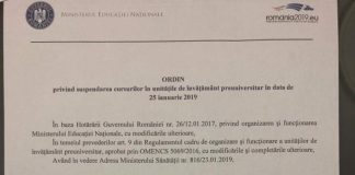 Ministerul Educației Naționale, decizie de ultimă oră! Elevii, liberi și vineri!