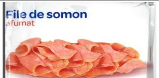 File de somon afumat contaminat cu Listeria, retras din magazinele buzoiene