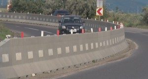 Noi separatoare de sens, montate pe Șoseaua de centură a Buzăului