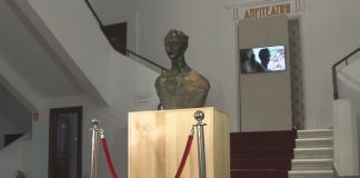 Bustul avocatului Petre Stănescu, lucrarea furată din Cimitirul Dumbrava, a ajuns la Buzău