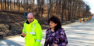 Prefectul județului, în vizită de lucru pe DN 10. Lucrările, aproape de finalizare