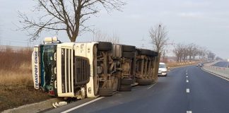 Accident grav la ieșirea din Săpoca. Șoferul are o alcoolemie uriașă