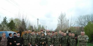 Militari buzoieni, în misiune umanitară la Câmpeni