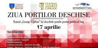Ziua porților deschise la Teatrul „George Ciprian”