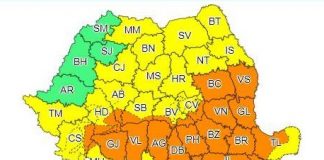 Buzăul, sub cod portocaliu de vreme rea