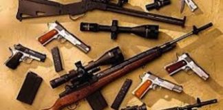 Percheziții la persoane bănuite de contrabandă cu arme. Au fost ridicate 7 pistoale cu glonţ, o armă lungă cu glonţ, două arme cu aer comprimat