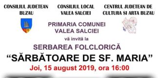 Petrecere mare la Valea Salciei, de Sfânta Maria