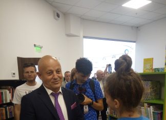 Președintrele Consiliului Județean a inaugurat noul sediu temporar al Bibliotecii Județene