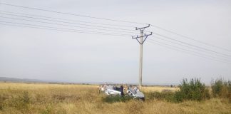 Accident grav între Lipia și Merei. O tânără de 25 de ani este în stare gravă