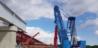 FOTO Pași importanți spre deschiderea podului de la Vadu Pașii