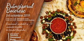Încă un eveniment caritabil marca Fundația Comunitară Buzău. A doua ediție a Prânzișorului Boieresc