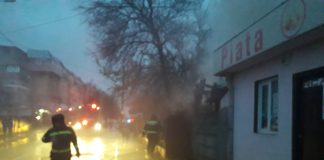 Incendiu izbucnit la o casa din cartierul Dorobanți