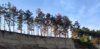 Lucrările de deviere a cursului râului Câlnău, finalizate