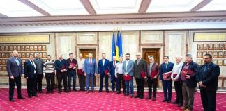 Jandarm buzoian, decorat de ministrul Afacerilor Interne