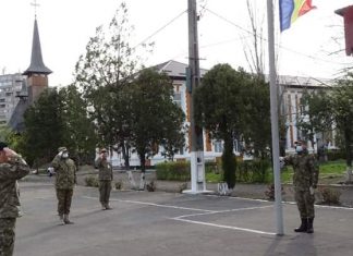 FOTO! Ziua NATO, în Garnizoana Buzău, sub semnul COVID-19! Vezi mesajul Diviziei 2 Infanterie „Getica”