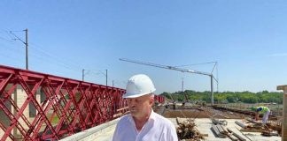 FOTO! Președintele Neagu, pe șantier: „Lucrările vor fi finalizate în această toamnă.”