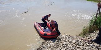 Persoană înecată în râul Buzău, la Stăncești! Operațiune dificilă a pompierilor buzoieni