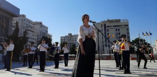 FOTO! Ziua Imnului, la Buzău. “Deșteaptă-te, române!”, interpretat de Dora Gaitanovici