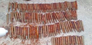 FOTO! Muniție neexplodată, la Pardoși! Sute de cartușe descoperite