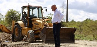 FOTO! Președintele Neagu, pe șantier: „Continuăm lucrările de modernizare…”