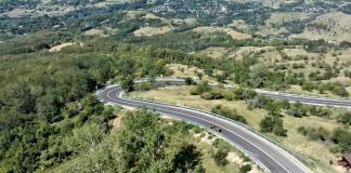 Un drum spectaculos, abia reabilitat, în comuna Murgești