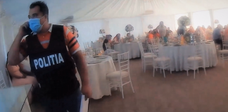 Botez în Buzău, stricat de polițiști și jandarmi! Au fost razii anti-COVID în întreg județul. Iată rezultatele