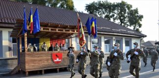 FOTO! Schimbare la vârful unității! Cine este noul comandant al geniștilor buzoieni
