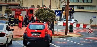 Încendiu lângă Primărie, hotel evacuat!