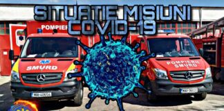 Sute de misiuni anti-COVID, desfășurate de ISU Buzău. Iată bilanțul pe ultimele două săptămâni