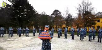 VIDEO! Moment emoționant, azi, la Baza Aeriană Boboc! La mulți ani, Andrei!