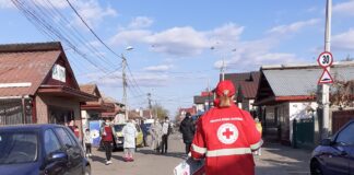 FOTO! Crucea Roșie, acțiuni anti-COVID, în Simileasca și Vadu Pașii