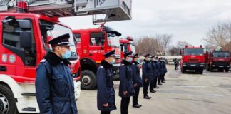 FOTO! Familia pompierilor buzoieni, întărită cu 10 subofițeri