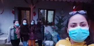 Bucurie adusă de Tinerii Cislăieni, familiilor nevoiașe