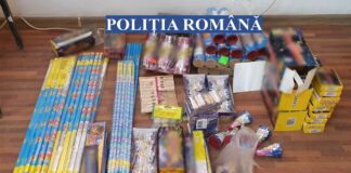 Flagrant! Tânăr din Buzău, prins cu 11 kilograme de materiale pirotehnice! Au fost confiscate