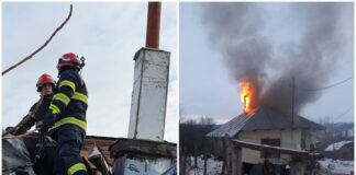 Șapte case, cuprinse de flăcări! ATENȚIE la coșurile de fum!